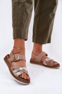 Sandały Model Inblu GS000056 Beige - Step in style Step in style