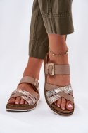 Sandały Model Inblu GS000056 Beige - Step in style Step in style