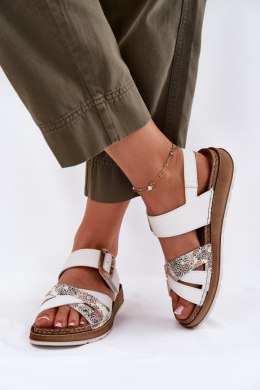Sandały Model Inblu GS000056 White - Step in style Step in style