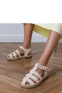 Sandały Model Kleona OY40026 Beige - PRIMO PRIMO Sandały Model Kleona OY40026 Beige - PRIMO PRIMO