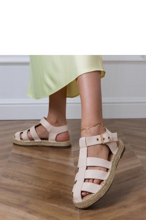 Sandały Model Kleona OY40026 Beige - PRIMO PRIMO Sandały Model Kleona OY40026 Beige - PRIMO PRIMO