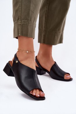 Sandały Model Maciejka 06975-01 Black - Step in style Step in style
