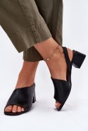 Sandały Model Maciejka 06975-01 Black - Step in style Step in style Sandały Model Maciejka 06975-01 Black - Step in style Step in style
