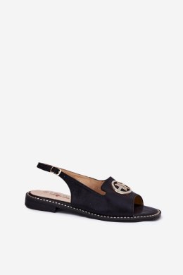 Sandały Model S.Barski KV51-002 Black - Step in style Step in style