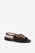 Sandały Model S.Barski KV51-003 Black - Step in style Step in style