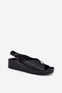 Sandały Model S.Barski KV51-020 Black - Step in style Step in style