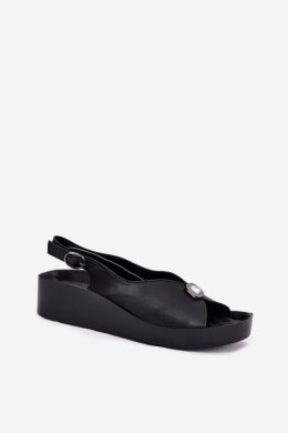 Sandały Model S.Barski KV51-020 Black - Step in style Step in style