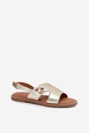 Sandały Model Vinceza 17378 Gold - Step in style Step in style Sandały Model Vinceza 17378 Gold - Step in style Step in style