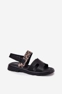 Sandały Model Vinceza 66780 Black - Step in style Step in style Sandały Model Vinceza 66780 Black - Step in style Step in style