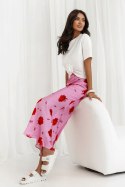 Spódnica Model Kami SP75 Rose - IVON IVON Spódnica Model Kami SP75 Rose - IVON IVON