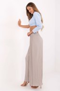 Spodnie Damskie Model MI-SP-A2432.71 Dark Beige - Italy Moda Italy Moda