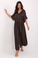 Spodnie Damskie Model TW-SP-BI-81733.14 Dark Brown - Och Bella Och Bella
