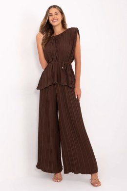 Spodnie Komplet Model MI-KMPL-A2554.69 Dark Brown - Italy Moda Italy Moda