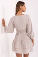Spodnie Sukienka Model MI-SK-A5079.27 Beige - Italy Moda Italy Moda