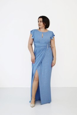 Sukienka Model Francesca Blue Połysk - Jersa Jersa