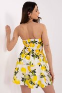 Sukienka Model MI-SK-23708.60 Ecru - Italy Moda Italy Moda Sukienka Model MI-SK-23708.60 Ecru - Italy Moda Italy Moda