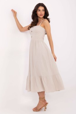 Sukienka Model MI-SK-62201.85 Beige - Italy Moda Italy Moda