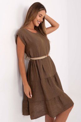 Sukienka Model MI-SK-699921.02 Brown - Italy Moda Italy Moda