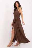 Sukienka Model MI-SK-A1845.95 Brown - Italy Moda Italy Moda Sukienka Model MI-SK-A1845.95 Brown - Italy Moda Italy Moda