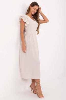 Sukienka Model MI-SK-A2489.21 Beige - Italy Moda Italy Moda