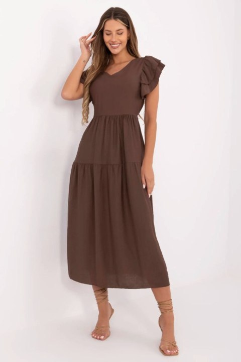 Sukienka Model MI-SK-A2489.21 Brown - Italy Moda Italy Moda