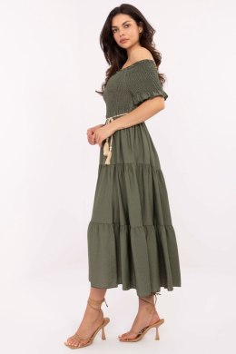 Sukienka Model MI-SK-A2609.96 Khaki - Italy Moda Italy Moda