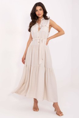 Sukienka Model MI-SK-A5032.70P Light Beige - Italy Moda Italy Moda