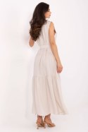 Sukienka Model MI-SK-A5032.70P Light Beige - Italy Moda Italy Moda Sukienka Model MI-SK-A5032.70P Light Beige - Italy Moda Italy Moda