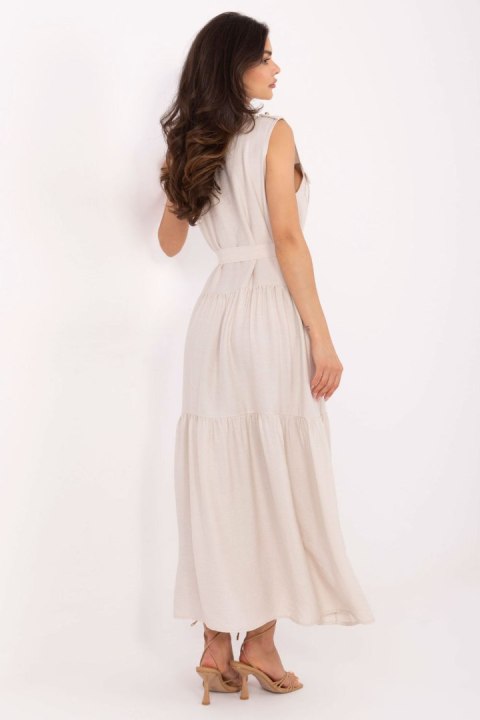 Sukienka Model MI-SK-A5032.70P Light Beige - Italy Moda Italy Moda Sukienka Model MI-SK-A5032.70P Light Beige - Italy Moda Italy Moda