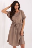 Sukienka Model MI-SK-A63751.67 Dark Beige - Italy Moda Italy Moda