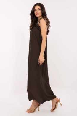 Sukienka Model MI-SK-A6412.68 Dark Brown - Italy Moda Italy Moda