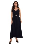 Sukienka Model TW-SK-BI-1458-1.64 Navy - Och Bella Och Bella Sukienka Model TW-SK-BI-1458-1.64 Navy - Och Bella Och Bella