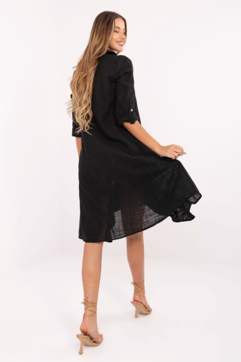 Sukienka Model TW-SK-BI-2021399.54 Black - Och Bella Och Bella Sukienka Model TW-SK-BI-2021399.54 Black - Och Bella Och Bella