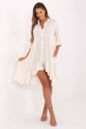Sukienka Model TW-SK-BI-2021399.54 Light Beige - Och Bella Och Bella Sukienka Model TW-SK-BI-2021399.54 Light Beige - Och Bella Och Bella