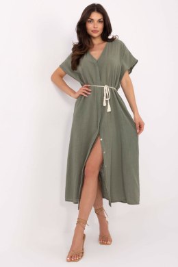 Sukienka Model TW-SK-BI-2022126.59 Khaki - Och Bella Och Bella