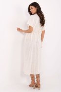 Sukienka Model TW-SK-BI-2022126.59 Light Beige - Och Bella Och Bella Sukienka Model TW-SK-BI-2022126.59 Light Beige - Och Bella Och Bella