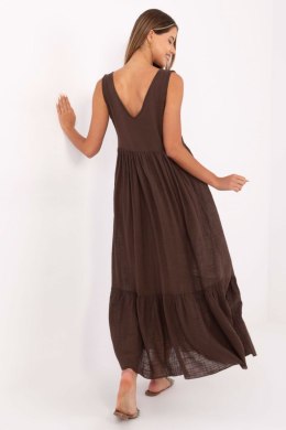 Sukienka Model TW-SK-BI-28007.63 Dark Brown - Och Bella Och Bella
