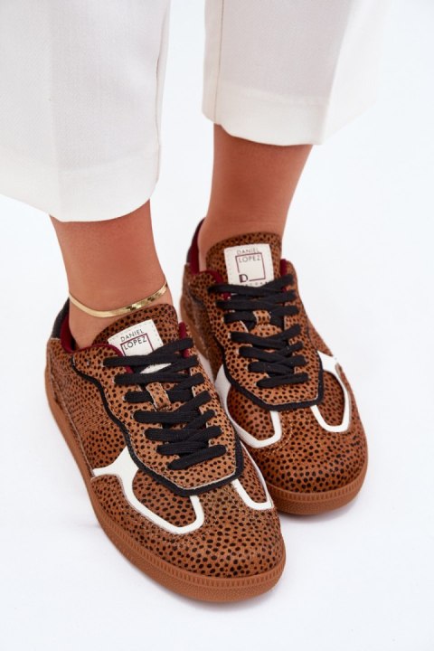 Buty Sportowe Model Daniel Lopez SS2D4016 Camel - Step in style Step in style Buty Sportowe Model Daniel Lopez SS2D4016 Camel - Step in style Step in style