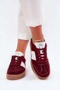 Buty Sportowe Model Daniel Lopez SS2D4023 Bordo - Step in style Step in style Buty Sportowe Model Daniel Lopez SS2D4023 Bordo - Step in style Step in style