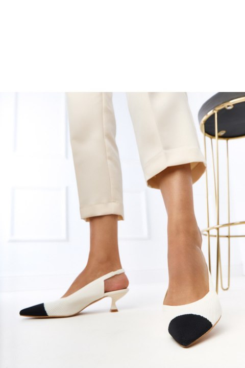 Czółenka Model Cassie E5587 White - PRIMO PRIMO Czółenka Model Cassie E5587 White - PRIMO PRIMO