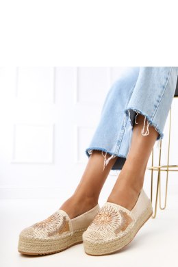 Espadryle Model Lorina E5573 Beige - PRIMO PRIMO