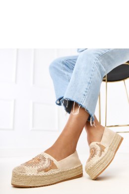 Espadryle Model Lorina E5573 Beige - PRIMO PRIMO