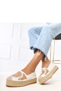 Espadryle Model Lorina E5573 White - PRIMO PRIMO Espadryle Model Lorina E5573 White - PRIMO PRIMO