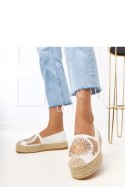 Espadryle Model Lorina E5573 White - PRIMO PRIMO Espadryle Model Lorina E5573 White - PRIMO PRIMO