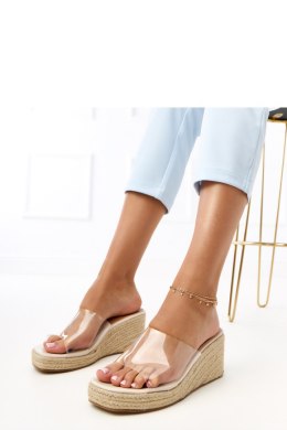 Sandał Klapki Model Felicity F477 Beige - PRIMO PRIMO