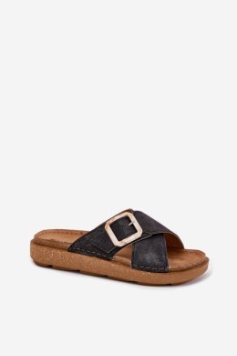 Sandał Klapki Model Inblu ED000025 Black - Step in style Step in style
