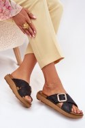 Sandał Klapki Model Inblu ED000025 Black - Step in style Step in style Sandał Klapki Model Inblu ED000025 Black - Step in style Step in style