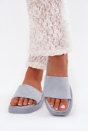 Sandał Klapki Model Jorina 5178 Light Blue - Step in style Step in style Sandał Klapki Model Jorina 5178 Light Blue - Step in style Step in style