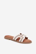 Sandał Klapki Model Vereya LCQ-27 White - Step in style Step in style Sandał Klapki Model Vereya LCQ-27 White - Step in style Step in style