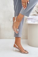 Sandały Model DA MR42-031 Silver - Step in style Step in style Sandały Model DA MR42-031 Silver - Step in style Step in style